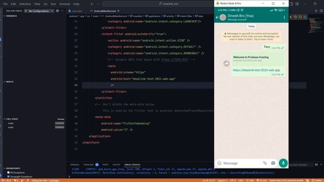 DeepLinking in Flutter Android || Referral System in Flutter Apps