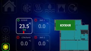 Умный дом. Masterscada 4D. Экранные формы.