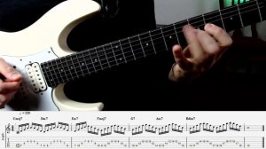 ВНИМАНИЕ! Как играть ARPEGGIOS септ и нон аккордов на электрогитаре?