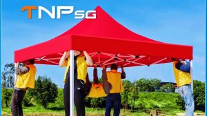 🎪 Раздвижные мобильные шатры TNPsg -  гармошка/