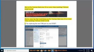 Fix Vmware fatal error 28 CRC error when installing VMware ESXI7.0.0 B