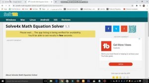 How to solve mathematics equation and problem in mobile apps (algebra logarithm)