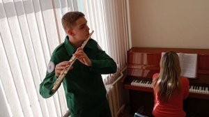 Коняхин Пётр, 15 лет, С Василенко - Сюита для флейты с оркестром,  1 часть - Прелюдия