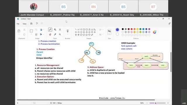Operating Systems: Lecture #12: Operations on Processes