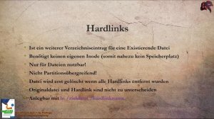 LPIC 1 - 104.6 - Harte und symbolische Links anlegen und ändern