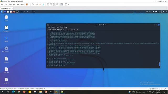how  to compare the two files with diff command in kali linux