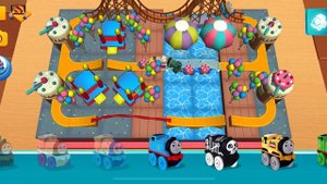 Thomas & Friends Minis! 🚂 *THE BIRTHDAY PARTY* Play as BEACH EMILY 🏖️