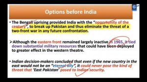 1971 Indo Pak War : From Non-Alignment to Multi-Alignment l Rise of a new Star on Global Platform