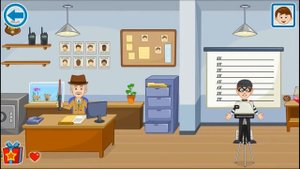 My Town  Police Station - Android App Games for Kids - Police Helicopter