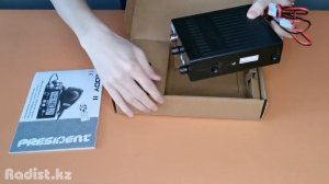 Рация автомобильная President Teddy II ASQ. Распаковка