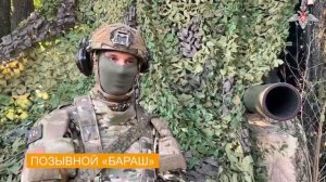 Боевая работа расчета САУ «Нона-С» ВДВ