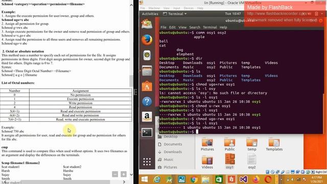 Exp.07 | Operating System (22516)  | file & Directory Manipulation command |diff,comm,pr,chmod,mkdi