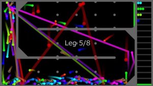 The Team 14 Colors - 8 Eliminations Marble Race in Algodoo