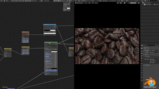 Creating Procedural Method of Coffee Beans Shader in Blender 2.92  (Beginner Tutorial) - Blender Gu