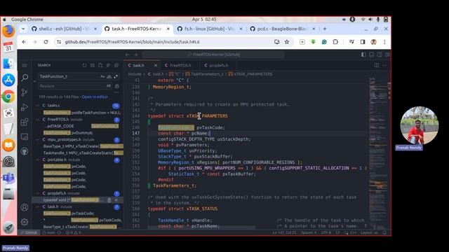 Source Code Explanation for Function Pointer | Linux Kernel FreeRTOS Google Baremetal | PRANAB NAND