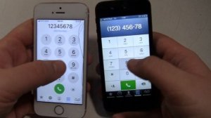 Double Incoming call at the Same Time ios 6 VS  ios 14