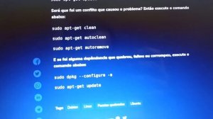 Sistema ubuntu com "sudo apt-get ugrede " corrompido, como resolvi de forma simples