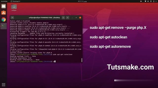 Uninstall PHP 8.3, 8.2, 8.1, 7.4 on Ubuntu 22.04 #uninstall #php8 #ubuntu22