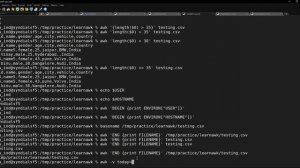 Linux | 3 | awk - tutorial part 1