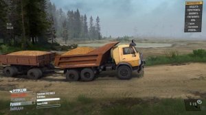 Камаз ПУШКА.  MudRunner  [ 4K ]