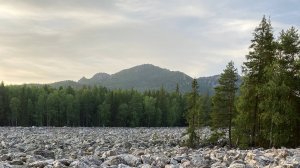 Поход на Таганай 2023. Каменная река, Отлкликной гребень, гора Круглица Бараньи лбы. Южный Урал.