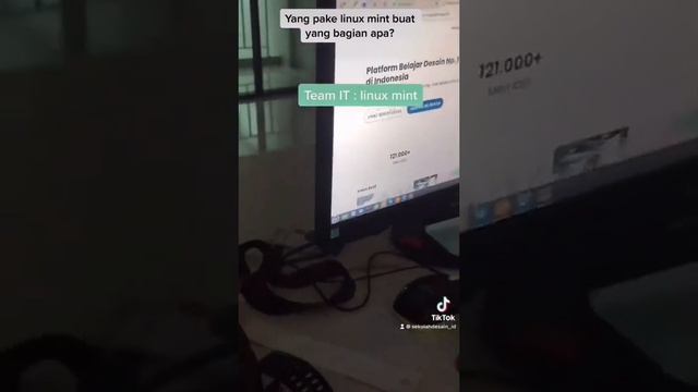 SIAPA TIM LINUX MINT? #linux #mint #desainer #windows #desain #design #designer #fypシ #xyzbca #ai