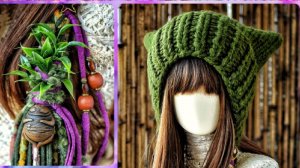 Вязаные ОБЪЕМНЫЕ ШАПКИ с ETSY для вдохновения.