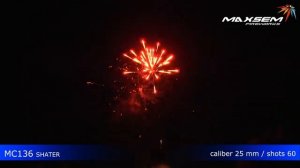 Батарея салютов 60 залпов SHATER MC136 MAXSEM