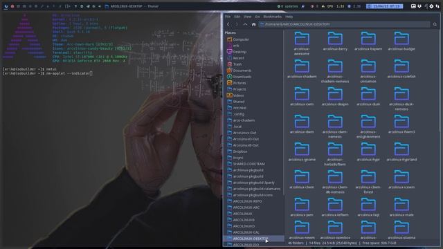 ArcoLinux : 3444 Hyprland - How to connect to your wireless network