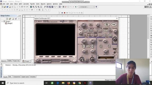 Multisim (Oscilloscope Simulator)