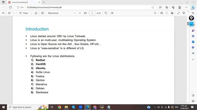 Linux Introduction