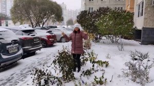 снежный октябрь Челябинск 11.10.2024
