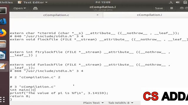 Behind the scenes of C Language Processing #3
