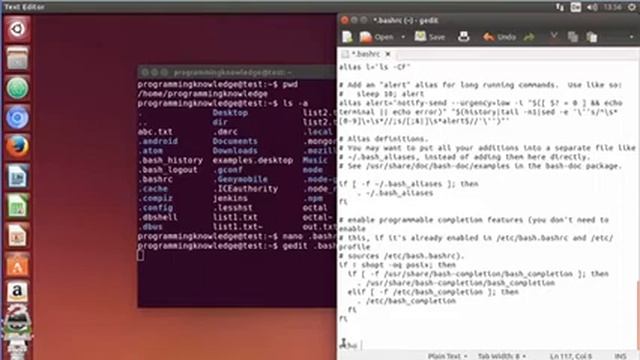 Ubuntu Lesson 25: Bashrc File - Tutorial For Beginners