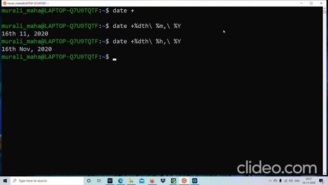 Linux commands - General purpose utilities