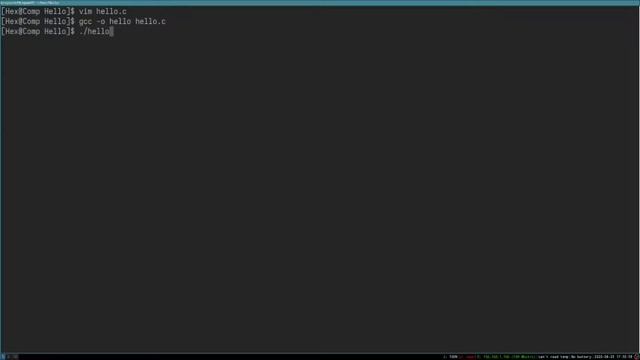 C Linux: How to compile with GCC and Make - Part 1