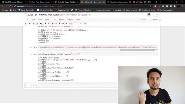 Hack System With Python Code | Create stager  in python |Execute Hidden Python Command
