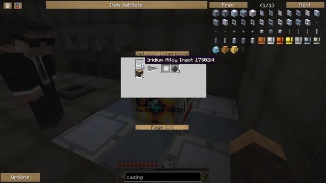 Minecraft Technik SMP - Projekt RET - S03E072 - Aufbau Gregtech Implossion Compressor bei Trivolo