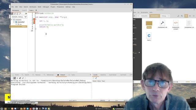 How To Use CodeLite To Debug C Programs