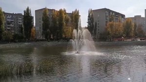 Фонтан в парке Марины Расковой в Саратове