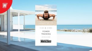 POWER TRAINING с Сергеем Кусакиным | 13 октября 2024 в 11.00 по МСК | Онлайн-тренировки World Class