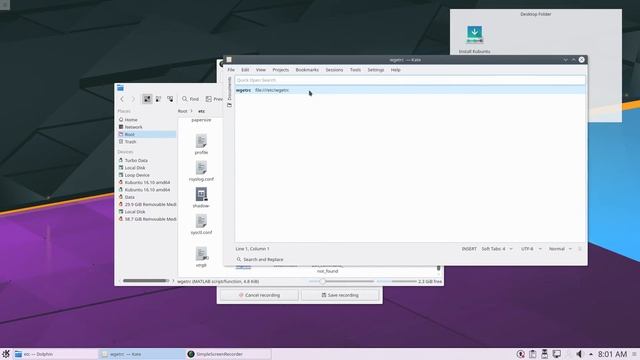 Kubuntu 16.10 | KDE Plasma 5.7 | A glimpse into modern desktop | Linux computer