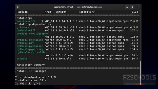 How to install Ansible on RHEL/Redhat 9 | Ansible Installation on Redhat 9 | Ansible Playbooks