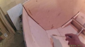 Самодельная лодка из фанеры. Часть 3