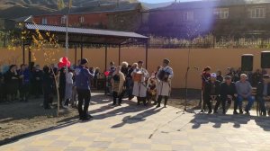 Концерт на открытии сквера в с.Тпиг Агульского района. Дагестан.