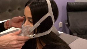 ResMed AirFit F30 full face mask fitting by The Insomnia and Sleep Institute of Arizona