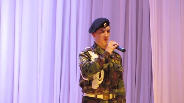 Дал Бог парню голос. Служить России. Белгород