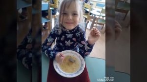 Обед в детском саду