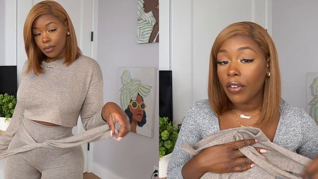 LIT! Lockdown Loungewear Set Slim Thick Try-on haul! Comfy & Cute! #FashionNova #FashionNovaCurve