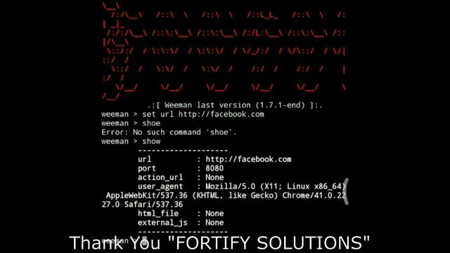 Weeman  Social Engineering Tool